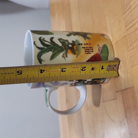 Chang's White Jade Porcelain Geisha Mug - Picture 7 of 9